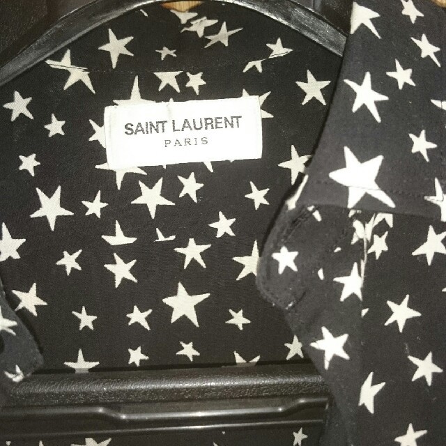 正規品お得 Saint Laurent - サンローランパリ 星柄シャツ の通販 by