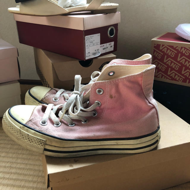 CONVERSE(コンバース)のコンバース オールスターハイカット ピンク レディースの靴/シューズ(スニーカー)の商品写真