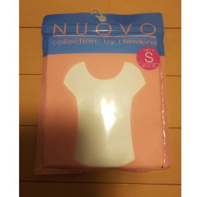 【新品/未開封】NUOVO☆吸汗速乾汗取りパッド付白Tシャツ レディースのトップス(Tシャツ(半袖/袖なし))の商品写真