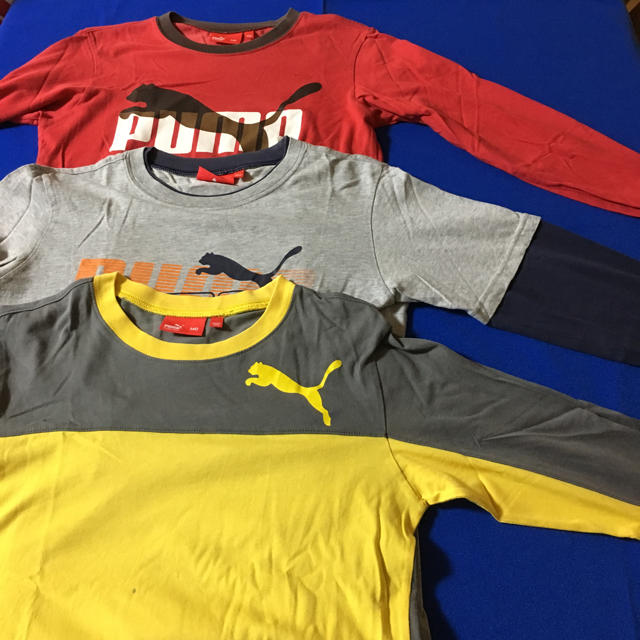 PUMA(プーマ)の【seven47様専用】PUMA男児140センチ6点まとめ売り キッズ/ベビー/マタニティのキッズ服男の子用(90cm~)(Tシャツ/カットソー)の商品写真