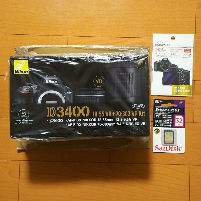 えっちゃん様専用 Nikon D3400 ダブルズームキット 一眼レフ 全国総量