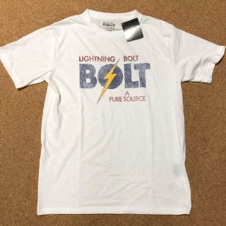 ライトニングボルト(Lightning Bolt)のLightning bolt Tシャツ Mサイズ ホワイト 新品未使用 送料無料(Tシャツ/カットソー(半袖/袖なし))