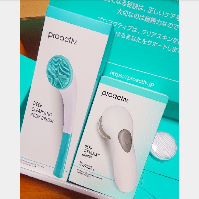 proactiv(プロアクティブ)のプロアクティブ新品ブラシ スマホ/家電/カメラの美容/健康(フェイスケア/美顔器)の商品写真