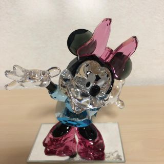 スワロフスキー(SWAROVSKI)のスワロフスキー  廃盤ミニーちゃん(置物)