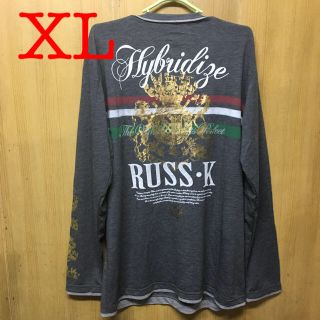 ラスケー(RUSS・K)の新品タグ付き RUSS・K メンズ長袖Tシャツ(Tシャツ/カットソー(七分/長袖))