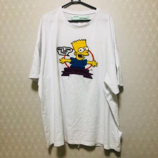 オフホワイト(OFF-WHITE)のoff-white シンプソンズ mega over tee(Tシャツ/カットソー(半袖/袖なし))