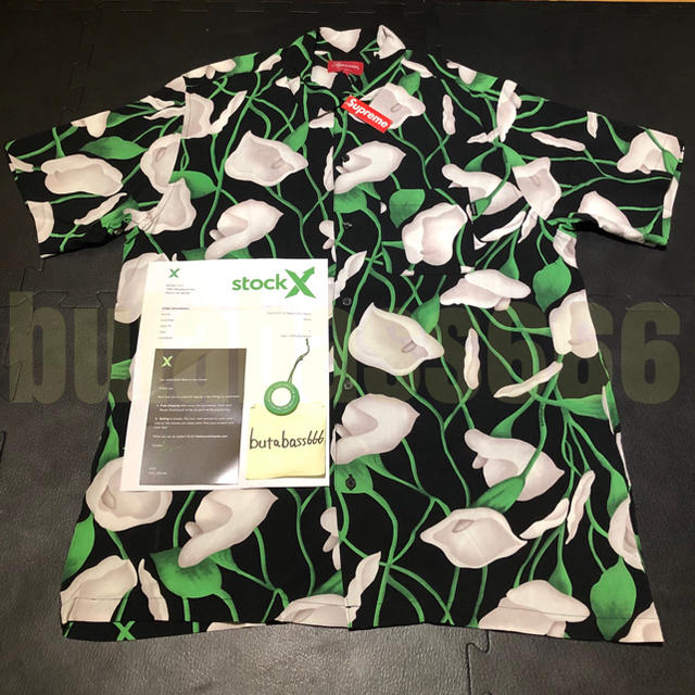 ブランド雑貨総合 Supreme - supreme Lily Rayon Shirt シュプリーム