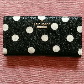 ケイトスペードニューヨーク(kate spade new york)のケイトスペード🌼ドットカードケース🌼(名刺入れ/定期入れ)