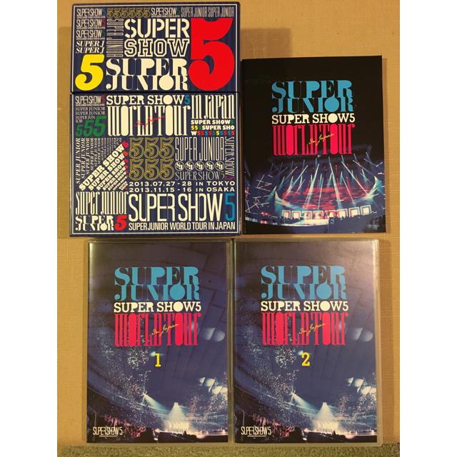 SUPER JUNIOR(スーパージュニア)のSUPER JUNIOR "SUPER SHOW5" チケットの音楽(K-POP/アジア)の商品写真