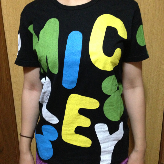 BABYDOLL(ベビードール)のベビードールのTシャツ ミッキー♡ レディースのトップス(Tシャツ(半袖/袖なし))の商品写真