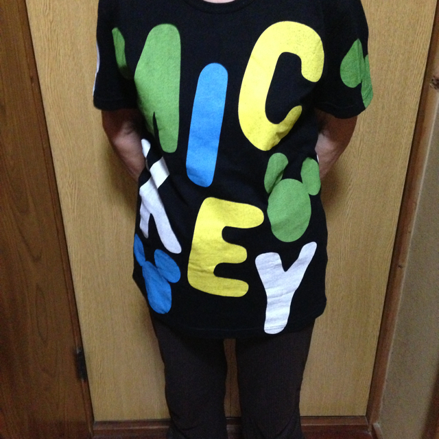 BABYDOLL(ベビードール)のベビードールのTシャツ ミッキー♡ レディースのトップス(Tシャツ(半袖/袖なし))の商品写真