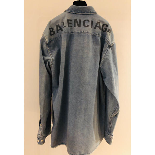 サイズ交換ＯＫ】 Balenciaga デニムシャツ BALENCIAGA - シャツ