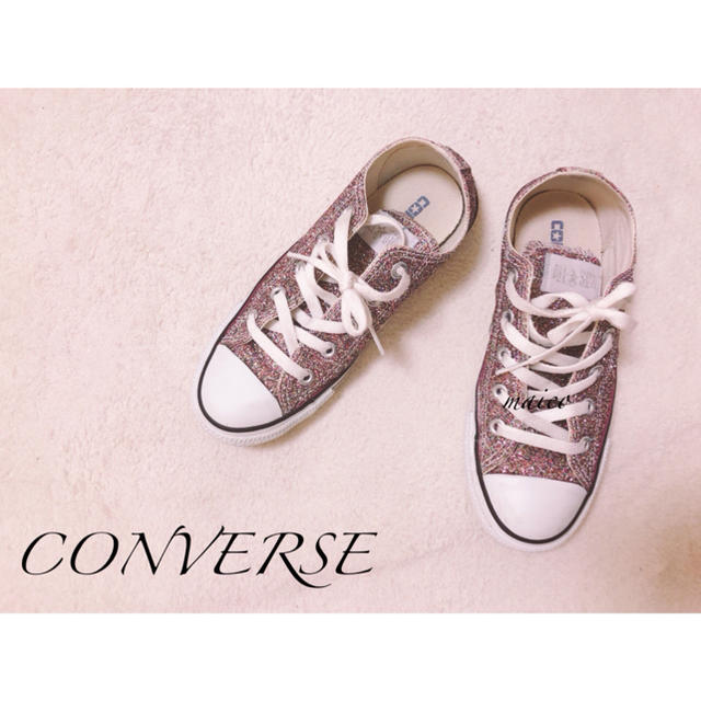 CONVERSE(コンバース)のconverse☆グリッタースニーカー レディースの靴/シューズ(スニーカー)の商品写真