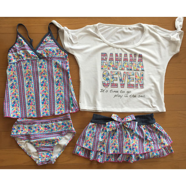 AEON(イオン)の水着 140 キッズ/ベビー/マタニティのキッズ服女の子用(90cm~)(水着)の商品写真