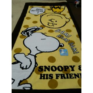 スヌーピー(SNOOPY)のSNOOPYバスタオル(タオル/バス用品)