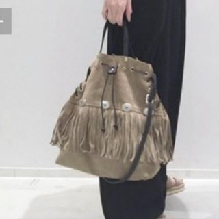 アパルトモンドゥーズィエムクラス(L'Appartement DEUXIEME CLASSE)のアパルトモン★RUST MOOD Fringe Suede Bag(ショルダーバッグ)