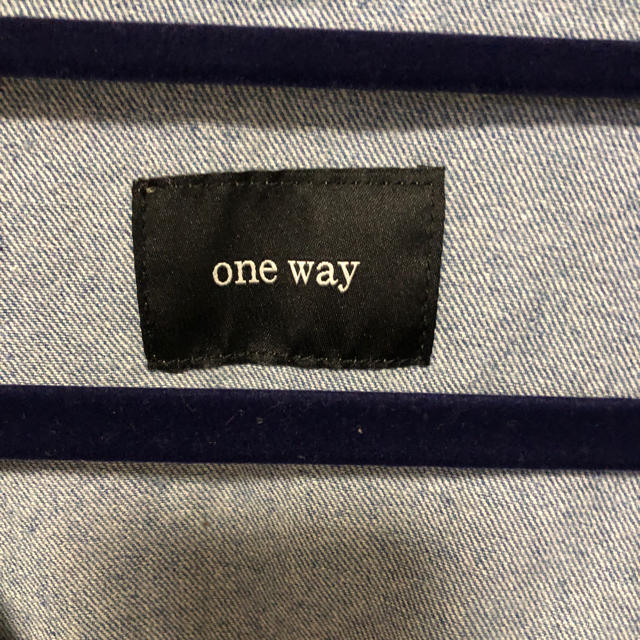 one*way(ワンウェイ)のone way ダメージ Ｇジャン レディースのジャケット/アウター(Gジャン/デニムジャケット)の商品写真