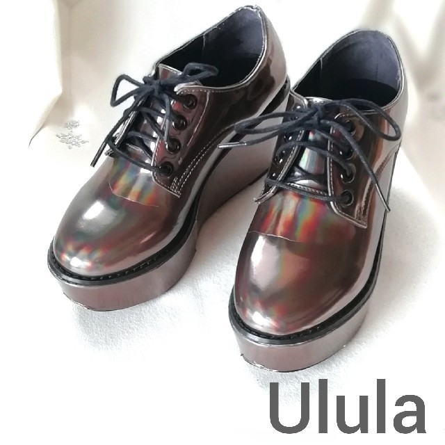 Ulula(ウルラ)の『Ulula/ウルラ』厚底シューズ/オックスフォード/紐靴/S(22.5)玉虫色 レディースの靴/シューズ(その他)の商品写真