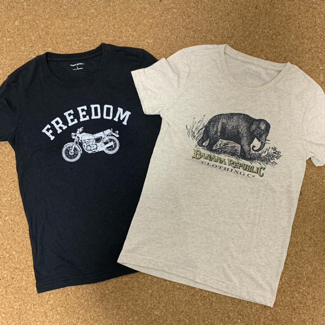 Banana Republic(バナナリパブリック)のＴシャツ バナナリパブリック 2枚セット レディースのトップス(Tシャツ(半袖/袖なし))の商品写真