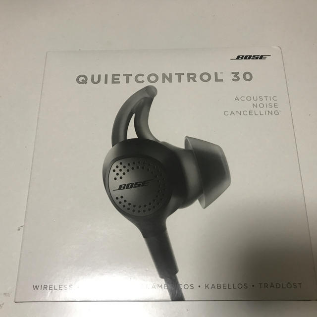 ヘッドフォン/イヤフォンBOSE QUIET CONTROL 30