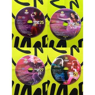 ズンバ(Zumba)のZUMBA　ズンバ　MEGAMIX　CD　25　26　27　28　4枚セット(ワールドミュージック)