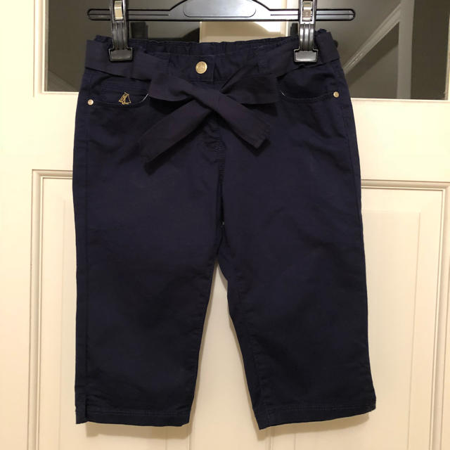 PETIT BATEAU(プチバトー)のプチバトー☆紺色ハーフパンツ キッズ/ベビー/マタニティのキッズ服男の子用(90cm~)(パンツ/スパッツ)の商品写真