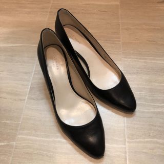 コールハーン(Cole Haan)のCOLE HAAN パンプス  25.5cm ブラック(ハイヒール/パンプス)