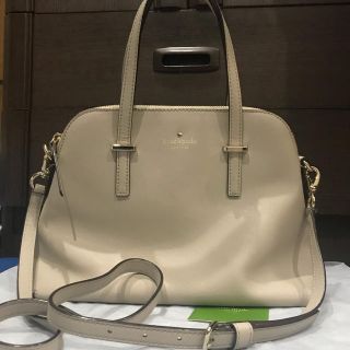 ケイトスペードニューヨーク(kate spade new york)のケイトスペード ショルダー ハンド 2way バッグ ベージュ(ショルダーバッグ)