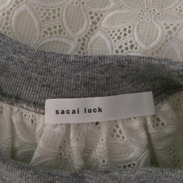 sacai luck - sacai luck 14ss バックレースワンピースの通販 by カキ｜サカイラックならラクマ 新作超激得