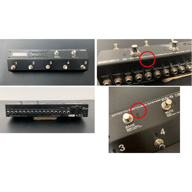 BOSS ES-5 ループスイッチャーとエフェクターボード BOSS ES-5 ループスイッチャーとエフェクターボード