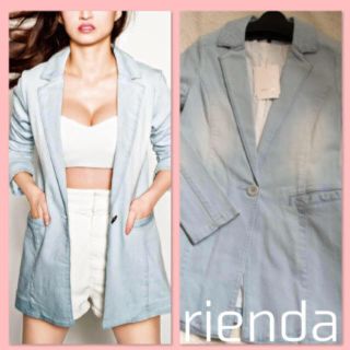 リエンダ(rienda)の未使用 rienda デニムジャケット(Gジャン/デニムジャケット)