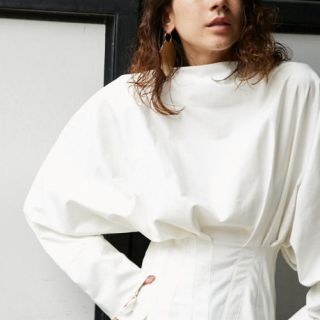 スライ(SLY)のsly tuck dolman balloon tops(カットソー(長袖/七分))