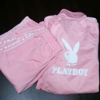 プレイボーイ(PLAYBOY)のﾌﾟﾚｲﾎﾞｰｲ☆ｼﾞｬｰｼﾞ上下set(ルームウェア)