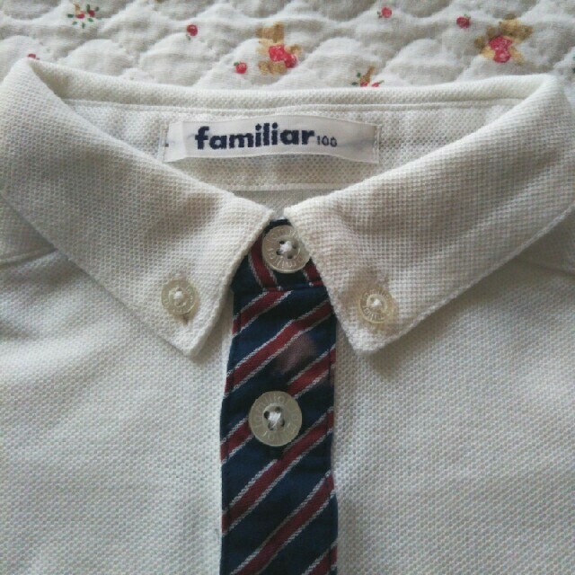 familiar(ファミリア)のfamiliar ポロシャツ 100 キッズ/ベビー/マタニティのキッズ服男の子用(90cm~)(ブラウス)の商品写真