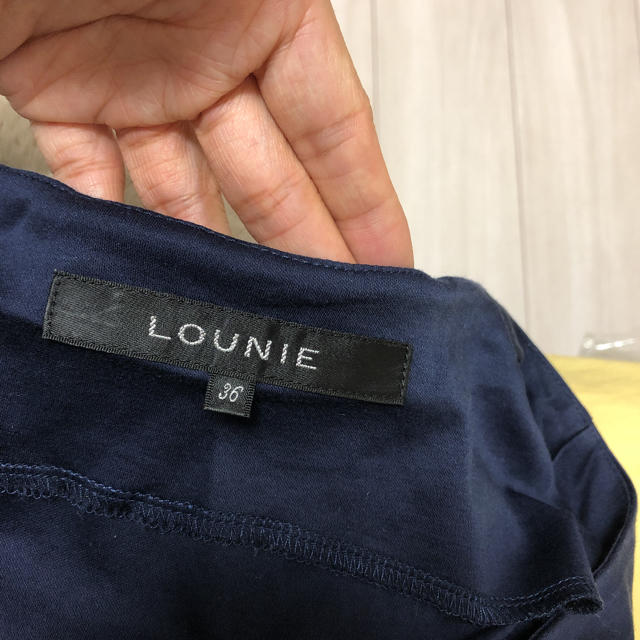 LOUNIE(ルーニィ)のワンピース レディースのワンピース(ひざ丈ワンピース)の商品写真