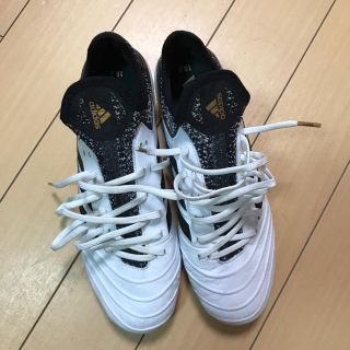 アディダス(adidas)のコパ 18.1 FG/AG ランニングホワイト×コアブラック(シューズ)