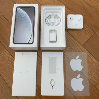 純正取扱店 iPhone X R +イヤホン 本体と箱付 suitit.com