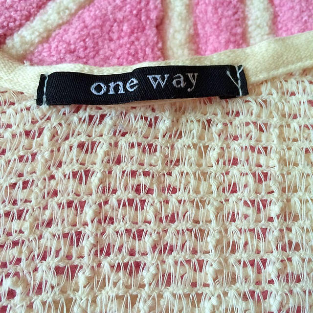 one*way(ワンウェイ)のone*way★ポンチョカーディガン レディースのトップス(カーディガン)の商品写真