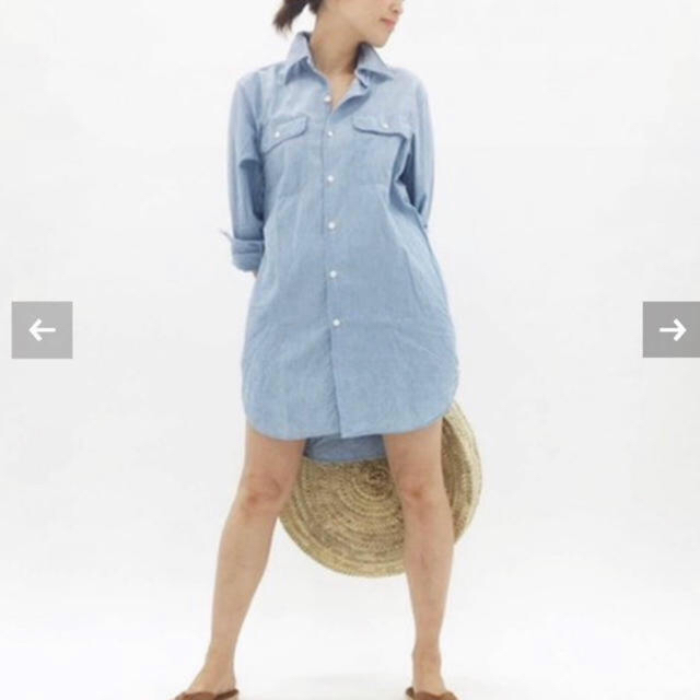 MADISONBLUE(マディソンブルー)のMADISONBLUE HAMPTON ロングシャツ レディースのトップス(シャツ/ブラウス(長袖/七分))の商品写真