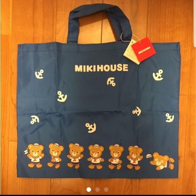 mikihouse(ミキハウス)の新品未使用　ミキハウス　レッスンバッグ　トートバッグ キッズ/ベビー/マタニティのこども用バッグ(レッスンバッグ)の商品写真