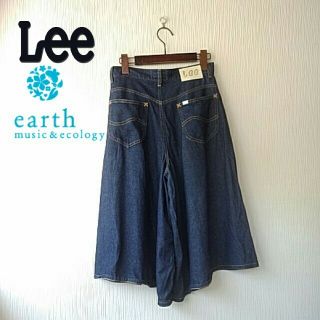 リー(Lee)のLee✖earth コラボ　ガウチョパンツ(カジュアルパンツ)