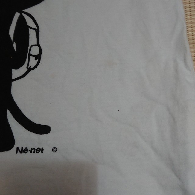 Ne-net(ネネット)のにゃー Tシャツ  120  ネネット キッズ/ベビー/マタニティのキッズ服男の子用(90cm~)(Tシャツ/カットソー)の商品写真