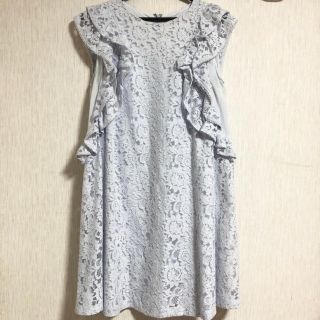 スナイデル(SNIDEL)の【美品】snidel♥フリルワンピース(ひざ丈ワンピース)