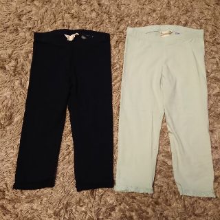 エイチアンドエム(H&M)のH&M 7分丈レギンス 120【2枚セット】(パンツ/スパッツ)