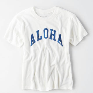 アメリカンイーグル(American Eagle)のAE ALOHAグラフィックTシャツ(Tシャツ(半袖/袖なし))