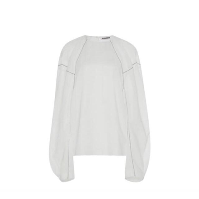 JIL SANDER ジルサンダー フルサークルスリーブブラウス アウトレット