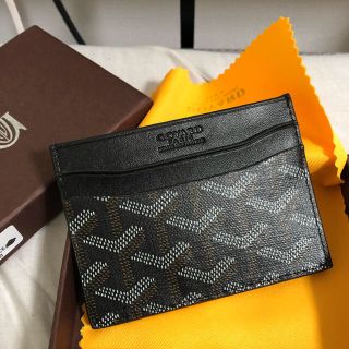 ゴヤール(GOYARD)のgoyard カードケース 最終値下げ！支給お金が必要なため。(名刺入れ/定期入れ)