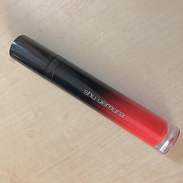 shu uemura(シュウウエムラ)のラックシュプリア OR01 コスメ/美容のベースメイク/化粧品(リップグロス)の商品写真