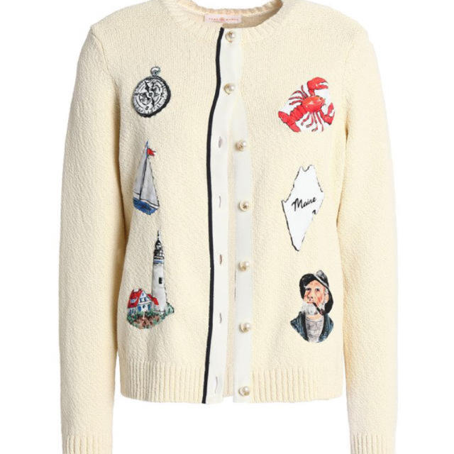 12月スーパーSALE 15%OFF】 Tory カーディガン クルーズ ロブスター