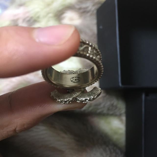 CHANEL(シャネル)の付属品全完備 神戸大丸CHANEL購入 リング 指輪 メンズのアクセサリー(リング(指輪))の商品写真